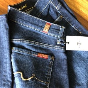 7 For All Mankind bootcut with stretch size 28